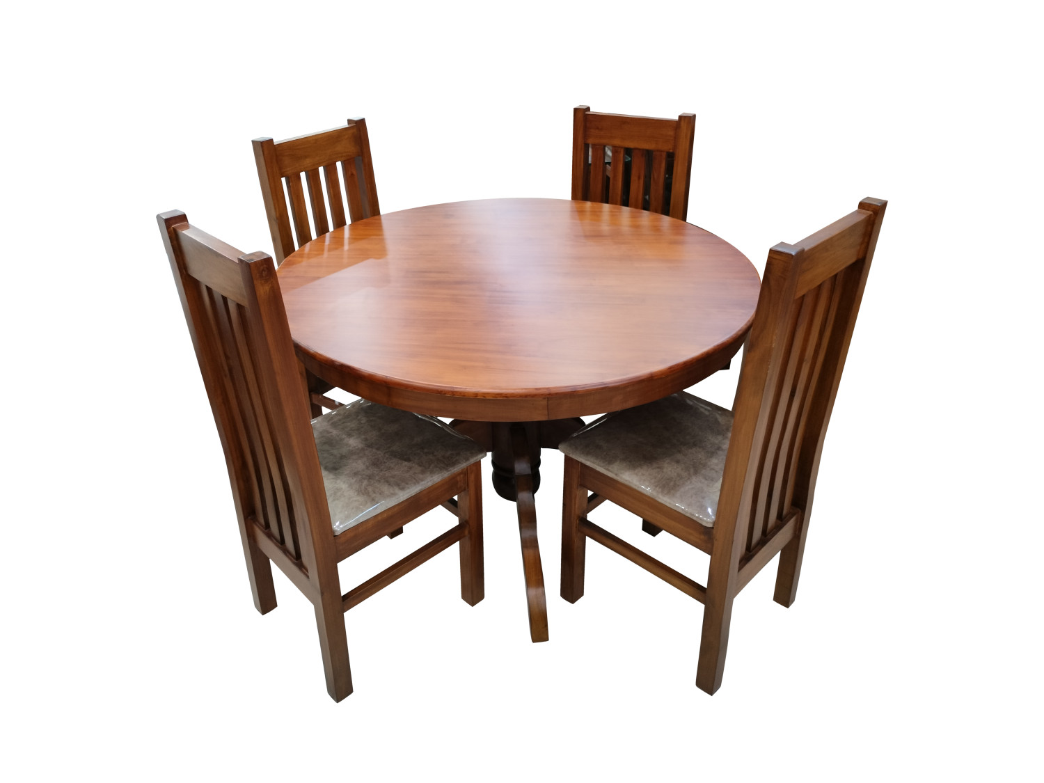 VK Galaxy Model wood 4 Seater Dining set